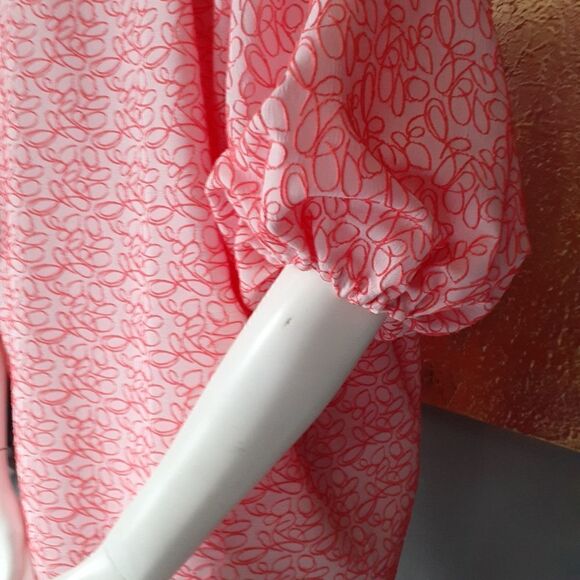 NWT Handmade Puff Sleeved Mini Dress - Picture 12 of 14